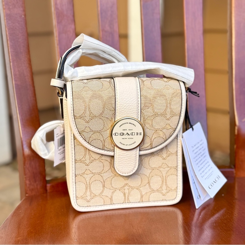Coach North/South Lonnie Crossbody Bag - NWT